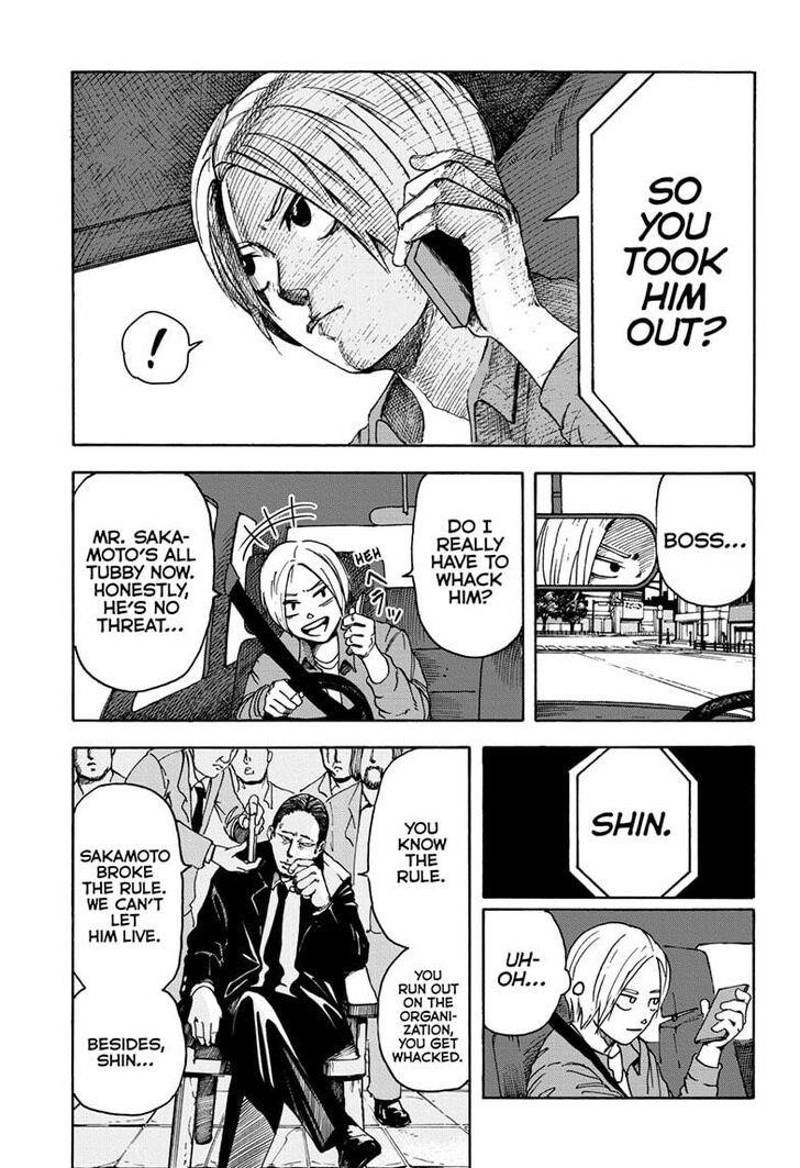 Sakamoto Days Chapter 1 page 22 - Chapter 1: The Legendary Hit Man