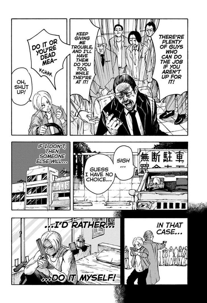 Sakamoto Days Chapter 1 page 23 - Chapter 1: The Legendary Hit Man