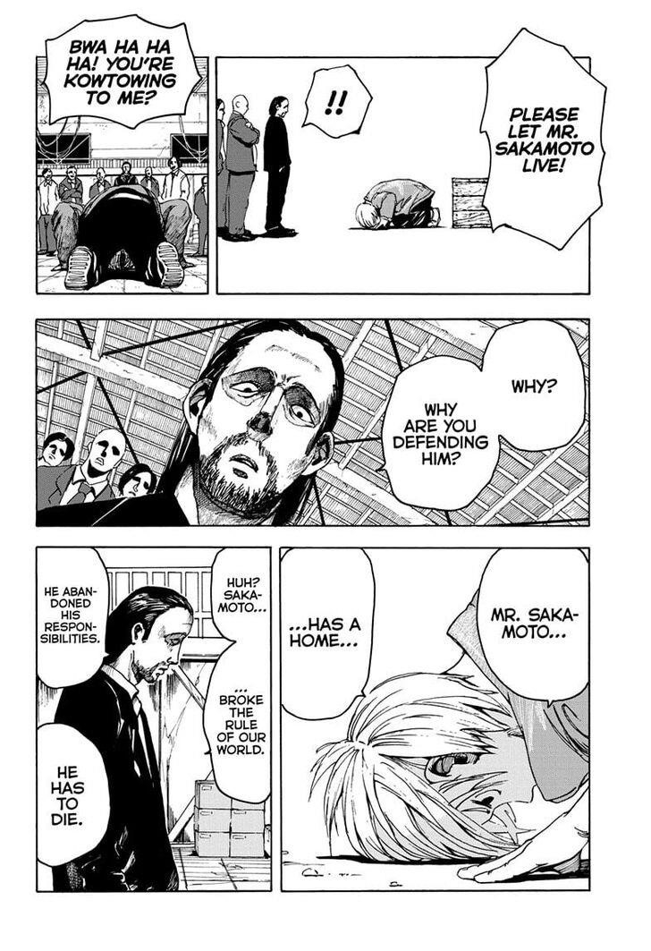 Sakamoto Days Chapter 1 page 35 - Chapter 1: The Legendary Hit Man