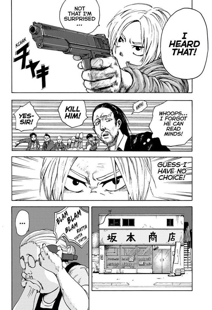 Sakamoto Days Chapter 1 page 37 - Chapter 1: The Legendary Hit Man