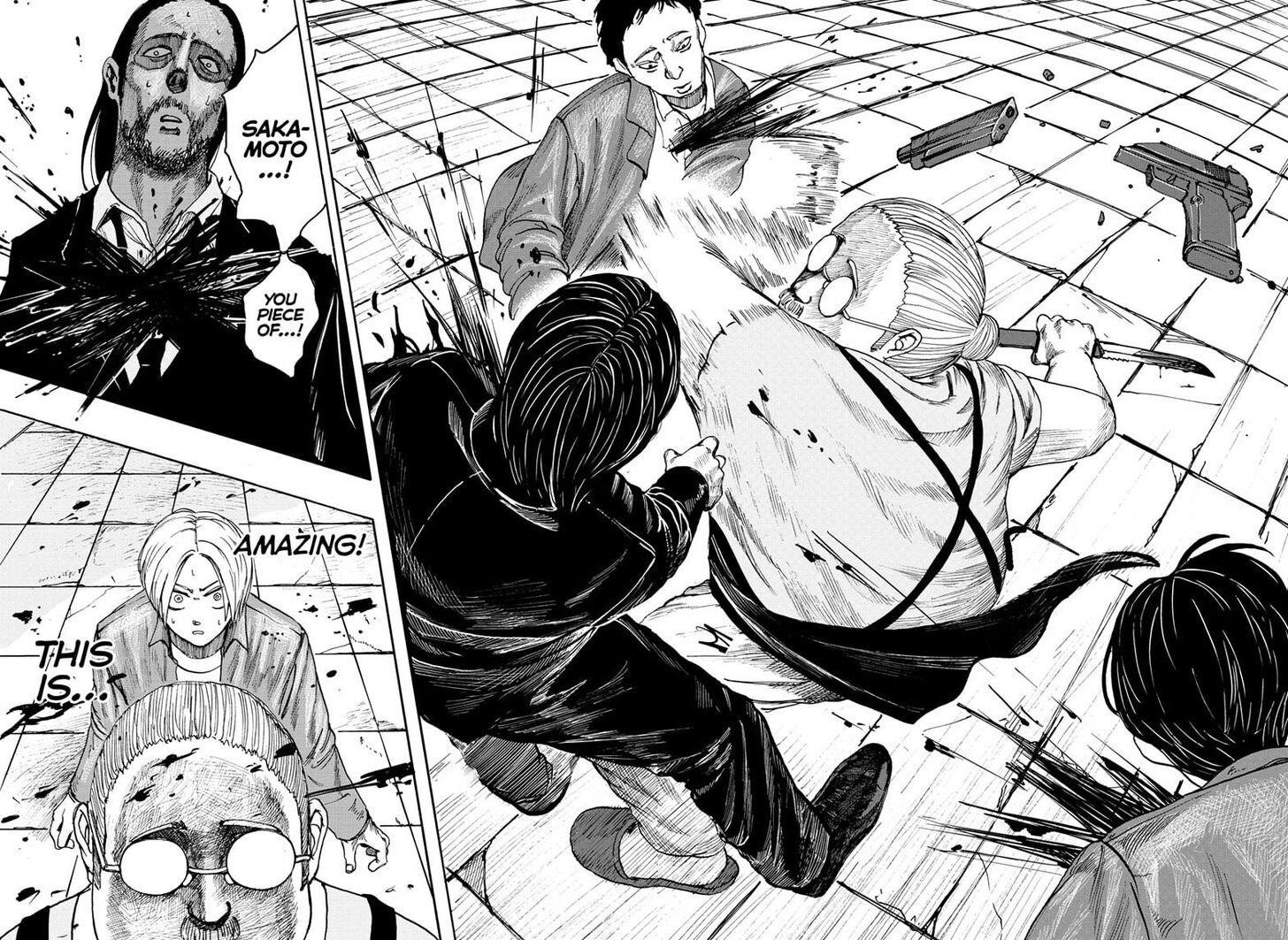 Sakamoto Days Chapter 1 page 46 - Chapter 1: The Legendary Hit Man