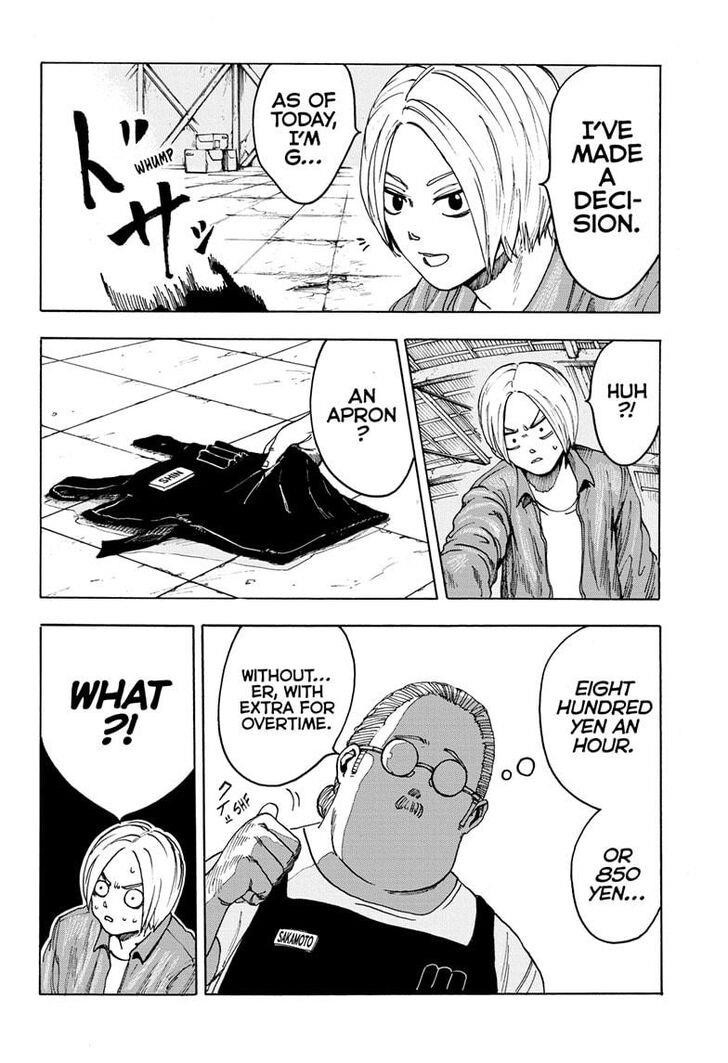Sakamoto Days Chapter 1 page 49 - Chapter 1: The Legendary Hit Man