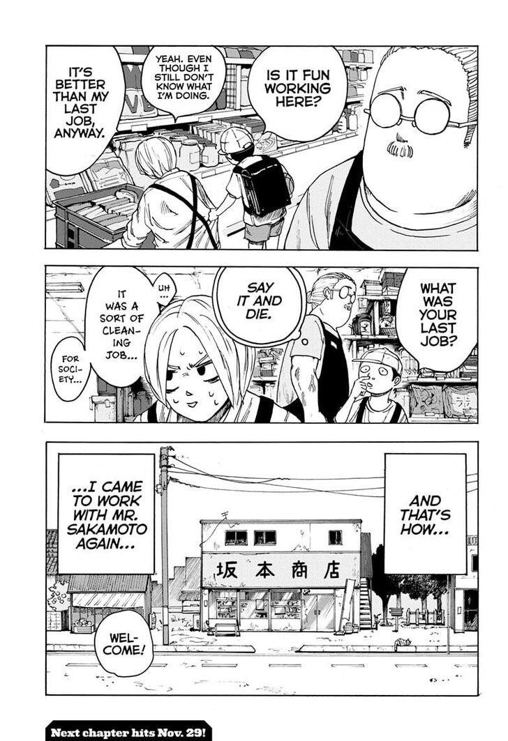 Sakamoto Days Chapter 1 page 52 - Chapter 1: The Legendary Hit Man