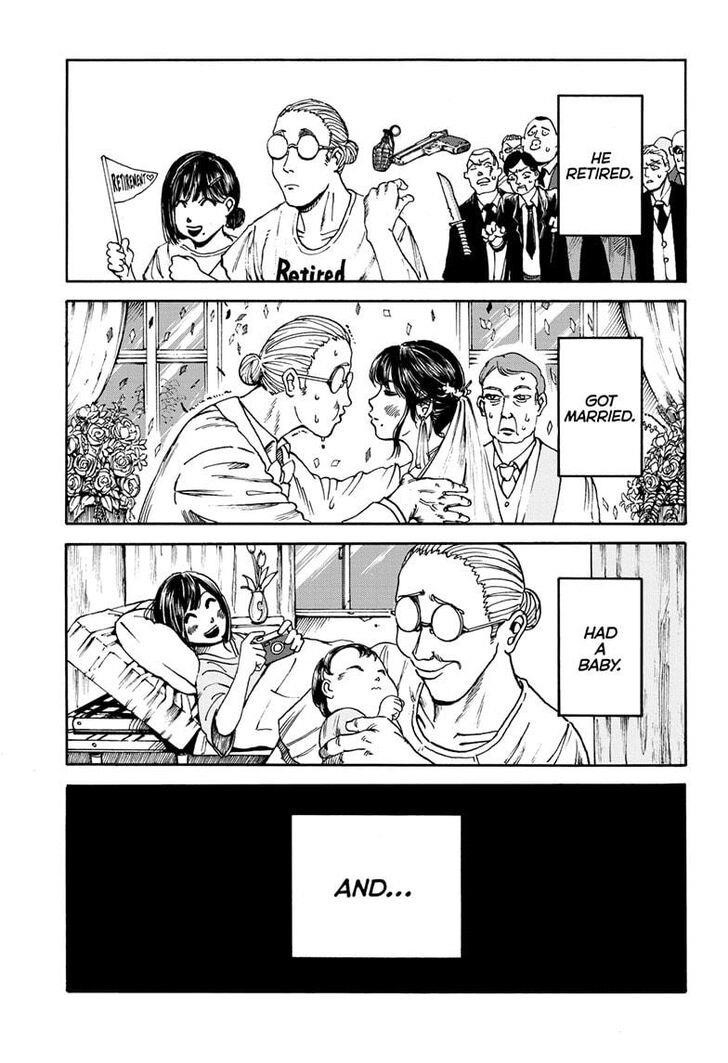Sakamoto Days Chapter 1 page 8 - Chapter 1: The Legendary Hit Man