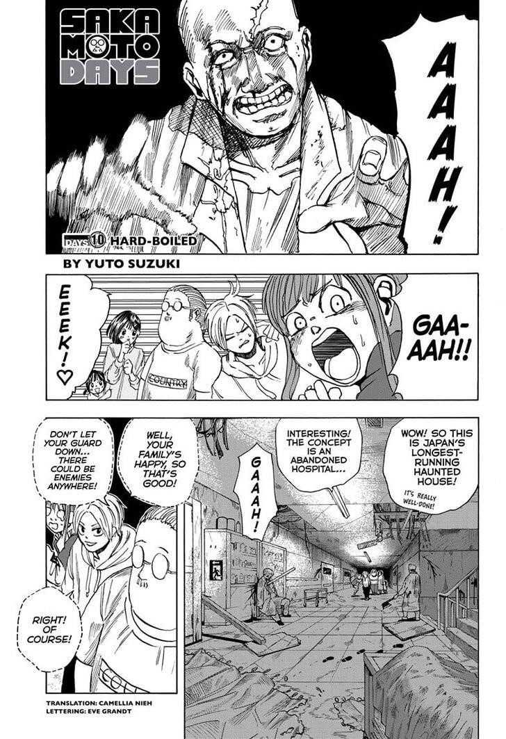 Sakamoto Days Chapter 10 page 1 - Chapter 10: Hard-Boiled