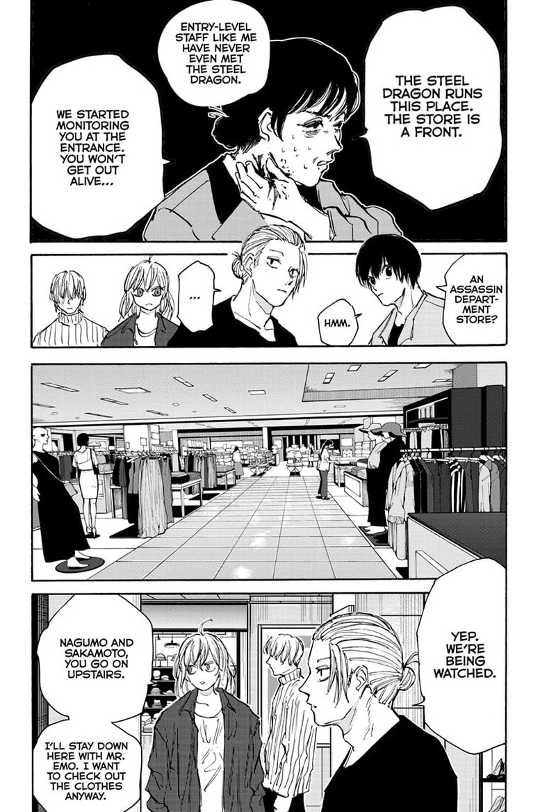 Sakamoto Days Chapter 108 page 10 - Chapter 108: Assassin Department Store