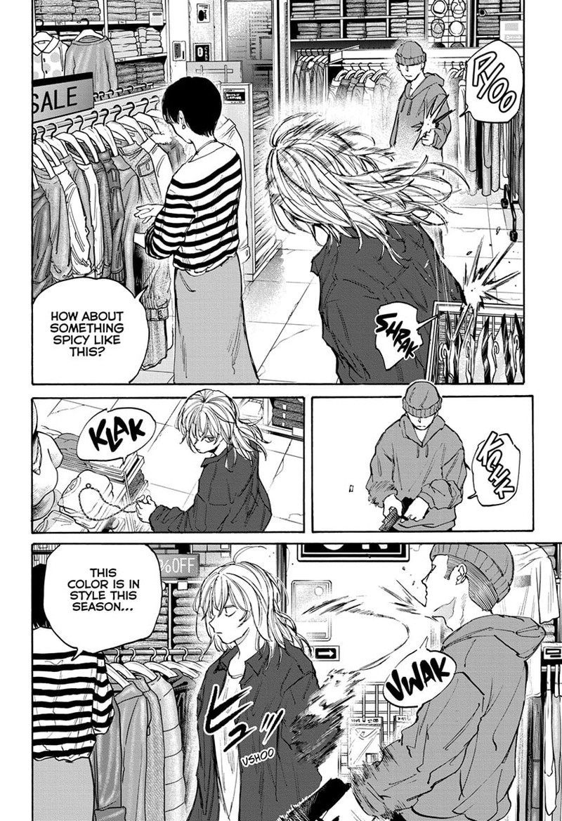 Sakamoto Days Chapter 108 page 12 - Chapter 108: Assassin Department Store