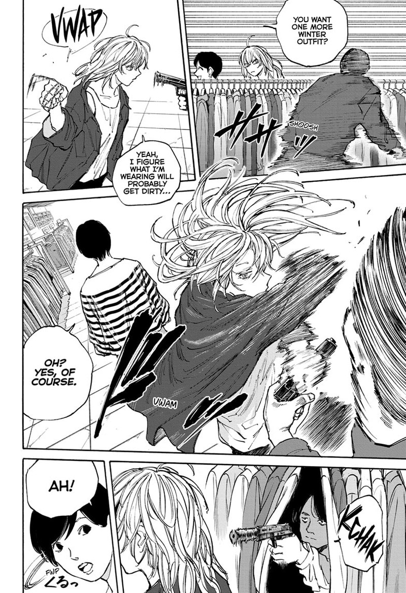 Sakamoto Days Chapter 108 page 14 - Chapter 108: Assassin Department Store