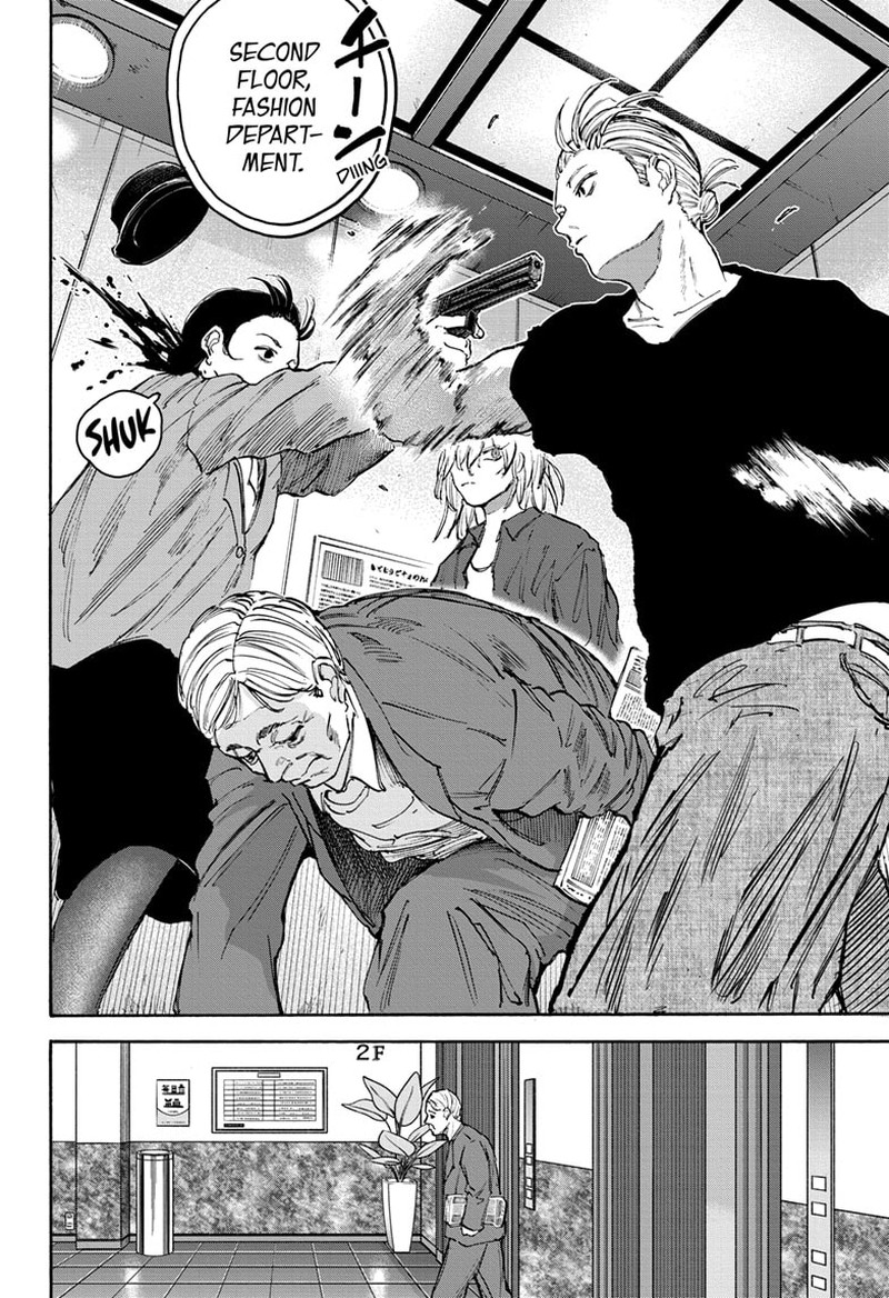 Sakamoto Days Chapter 108 page 8 - Chapter 108: Assassin Department Store