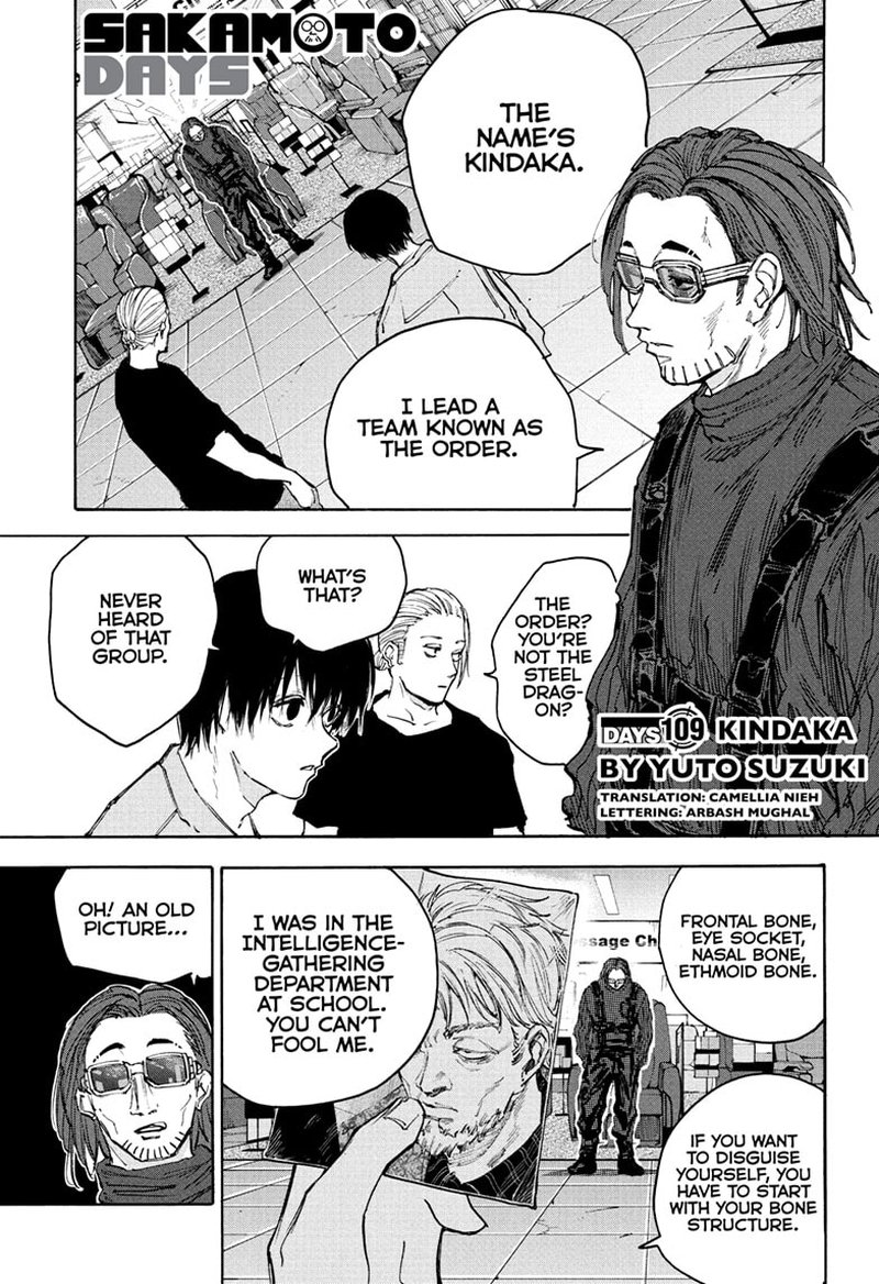 Sakamoto Days Chapter 109 page 1 - Chapter 109: Kindaka