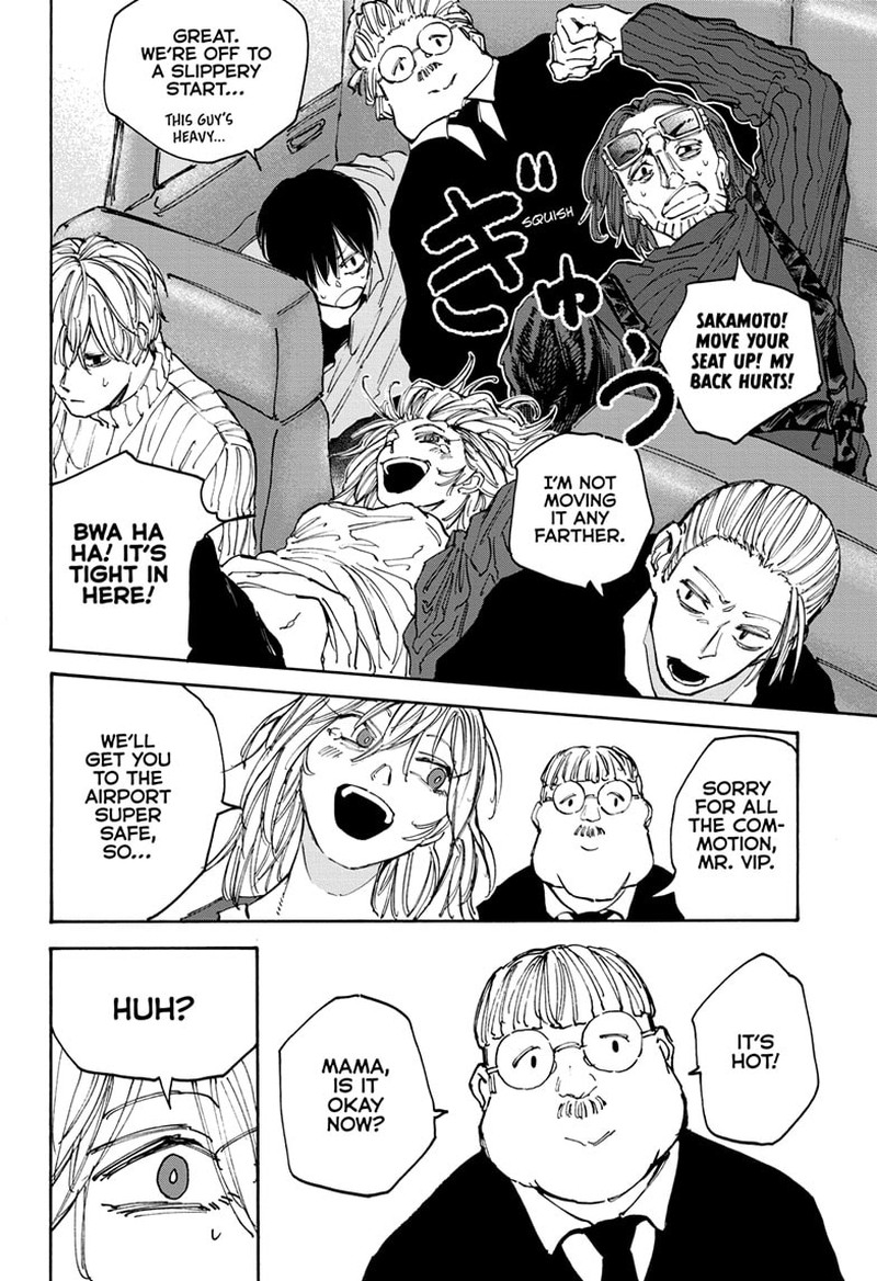 Sakamoto Days Chapter 111 page 16 - Chapter 111: Bodyguard Assignment
