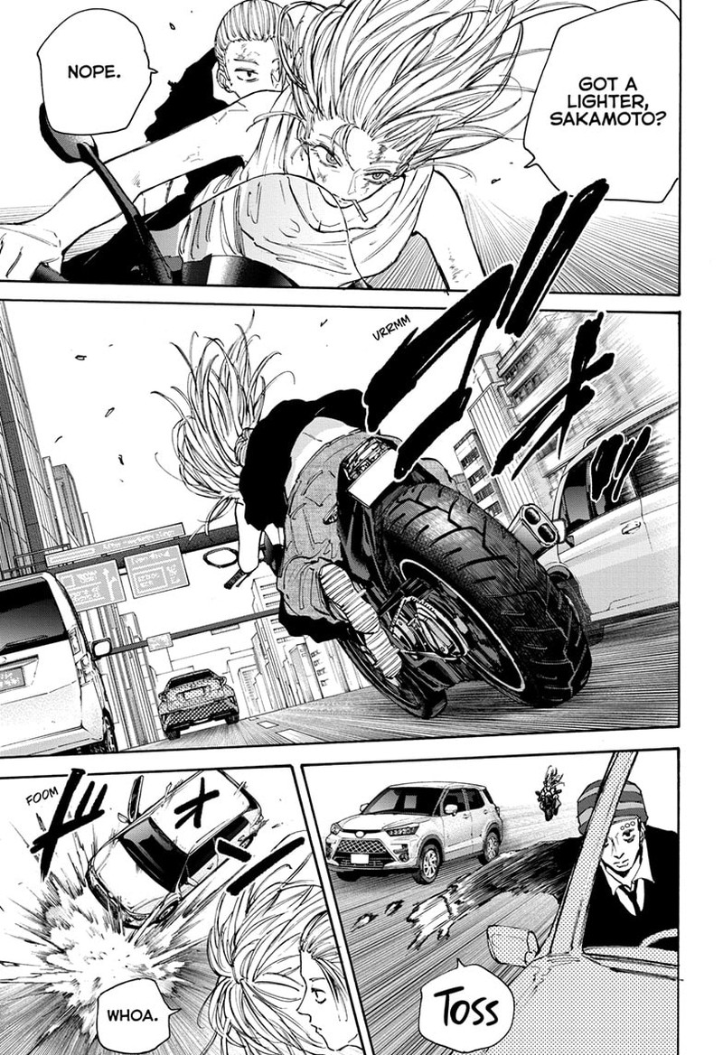 Sakamoto Days Chapter 113 page 11 - Chapter 113: Car Chase