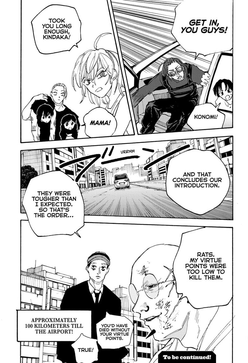 Sakamoto Days Chapter 113 page 18 - Chapter 113: Car Chase
