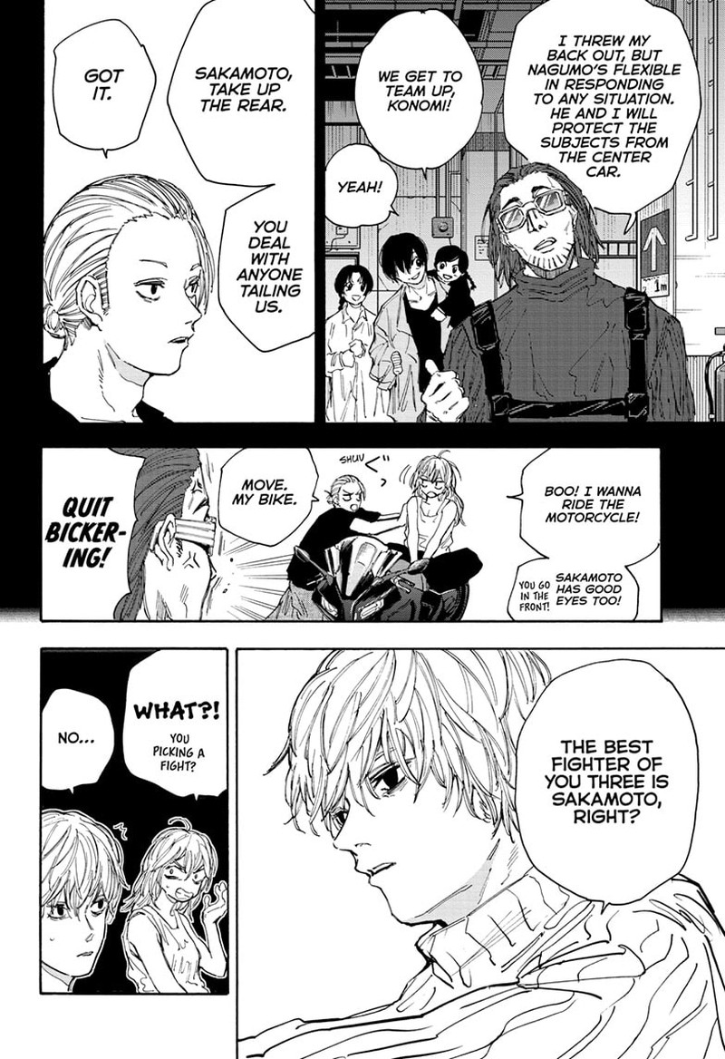 Sakamoto Days Chapter 114 page 4 - Chapter 114: Each One's Task