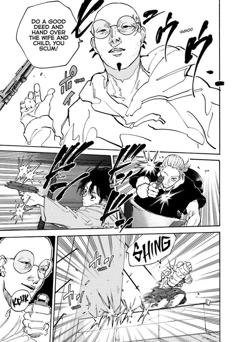 Sakamoto Days Chapter 115 page 9 - Chapter 115: The Good-Deed Collector