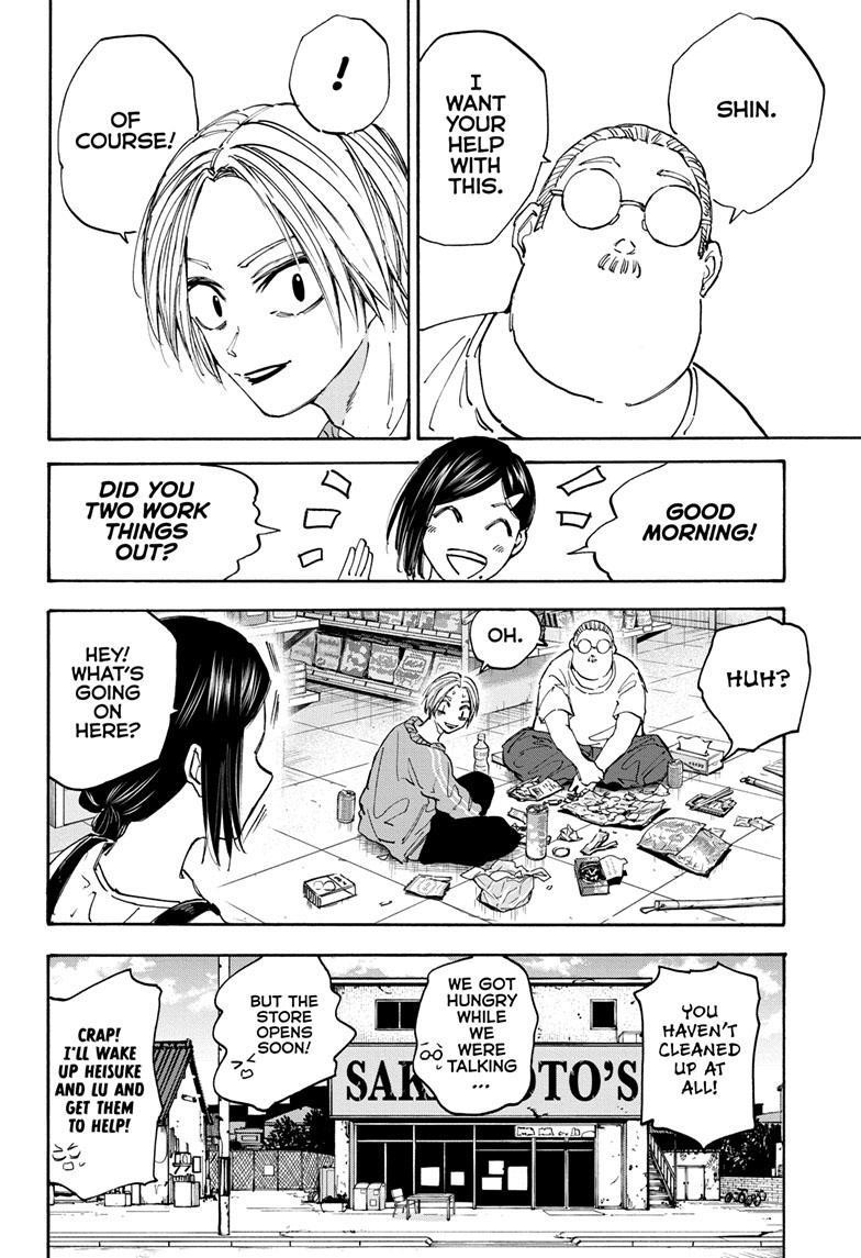 Sakamoto Days Chapter 121 page 4 - Chapter 121: Bizarre Data