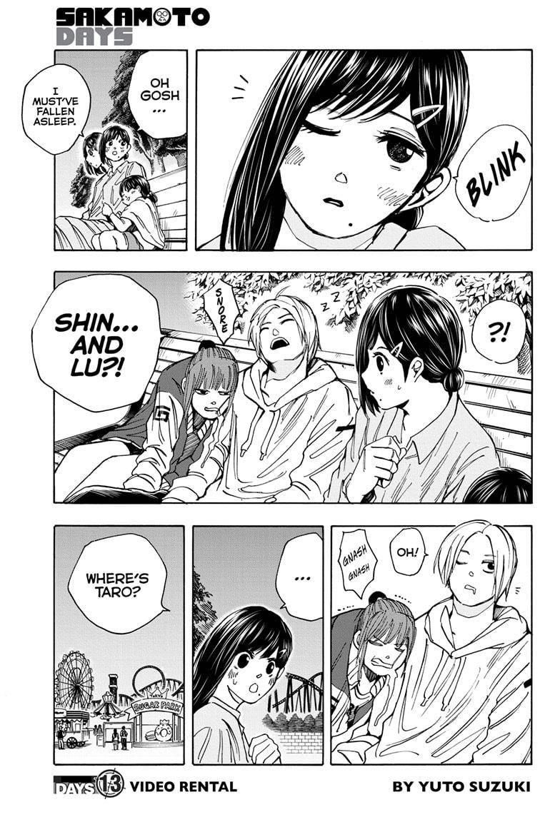 Sakamoto Days Chapter 13 page 1 - Chapter 13: Video Rental