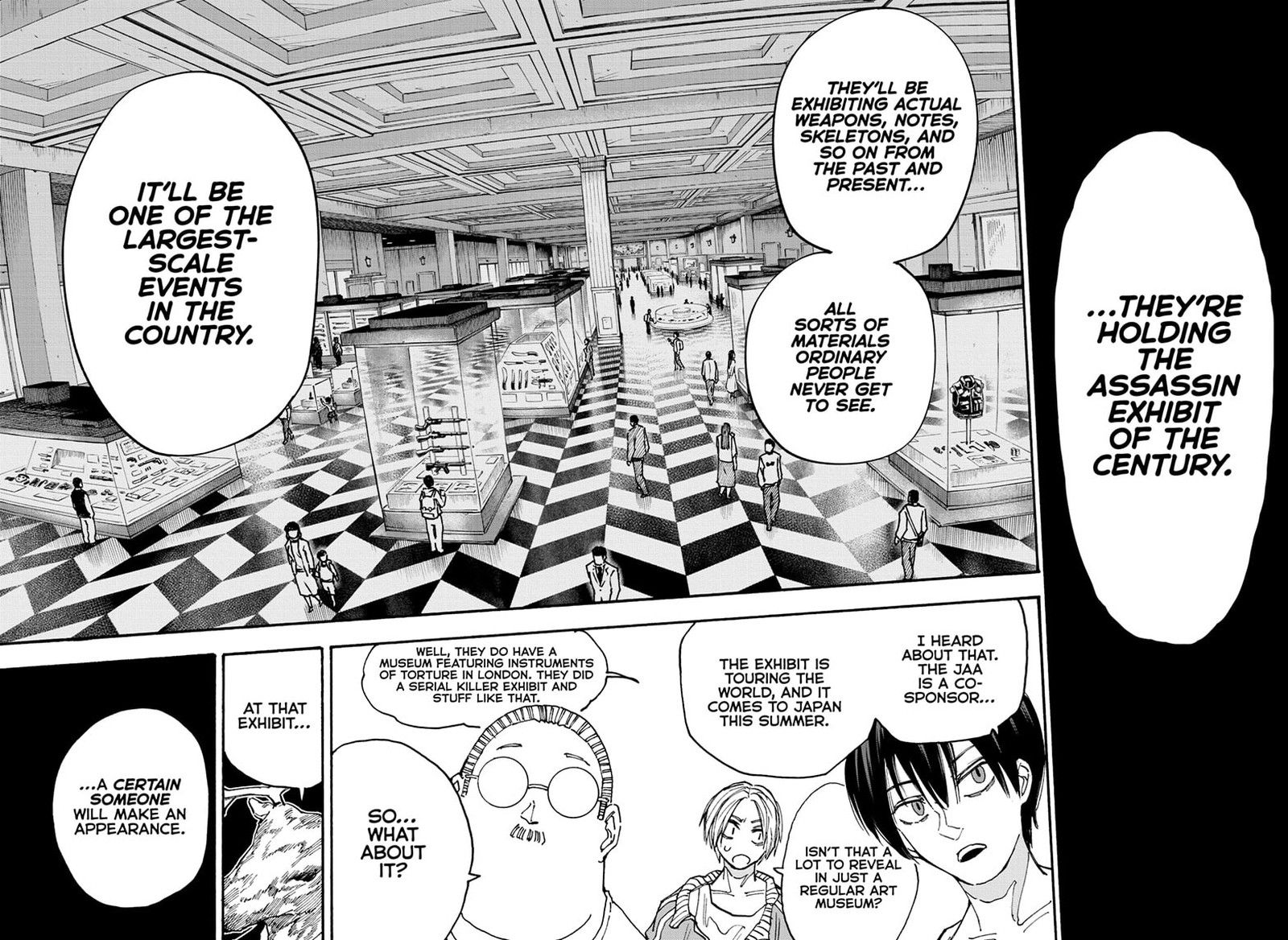 Sakamoto Days Chapter 132 page 8 - Chapter 132: The Assassin Exhibit of the Century