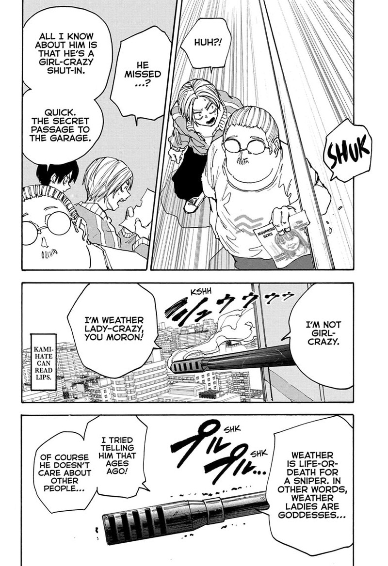 Sakamoto Days Chapter 135 page 10 - Chapter 135: Kamihate