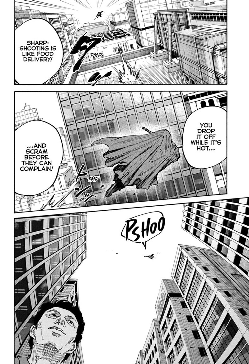 Sakamoto Days Chapter 138 page 6 - Chapter 138: Delivery