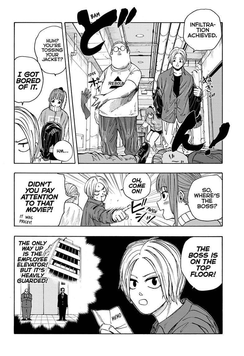 Sakamoto Days Chapter 14 page 4 - Chapter 14: Stealth Mission