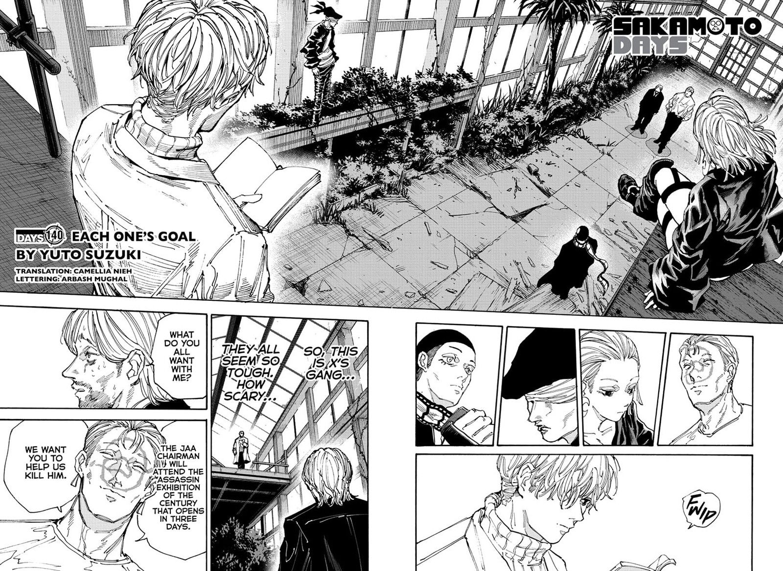 Sakamoto Days Chapter 140 page 2 - Chapter 140: Each One's Goal