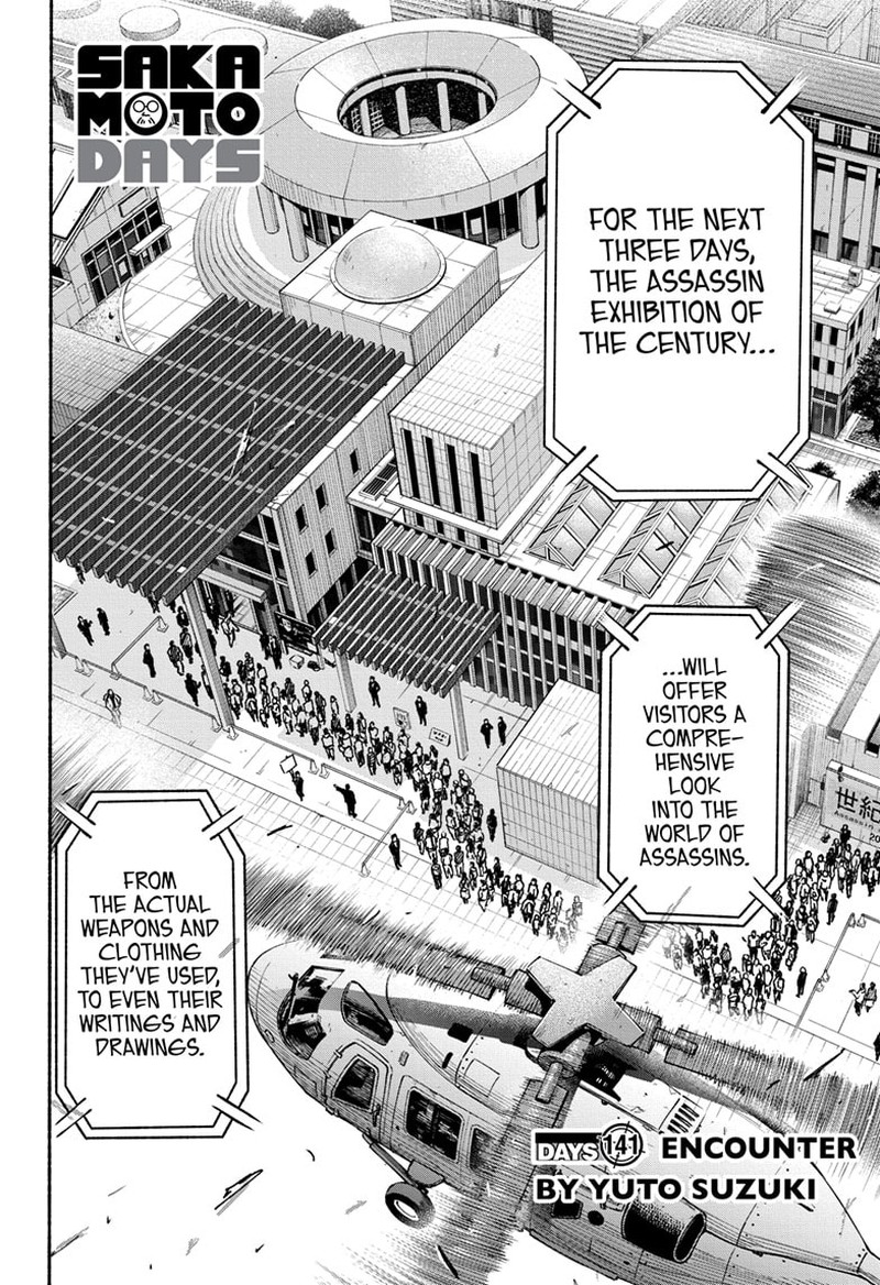 Sakamoto Days Chapter 141 page 2 - Chapter 141: Encounter