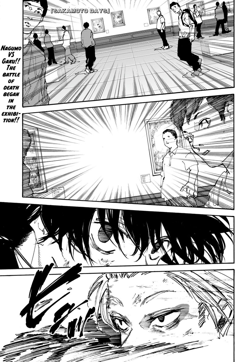 Sakamoto Days Chapter 151 page 1 - Chapter 151: Nagumo vs. Gaku