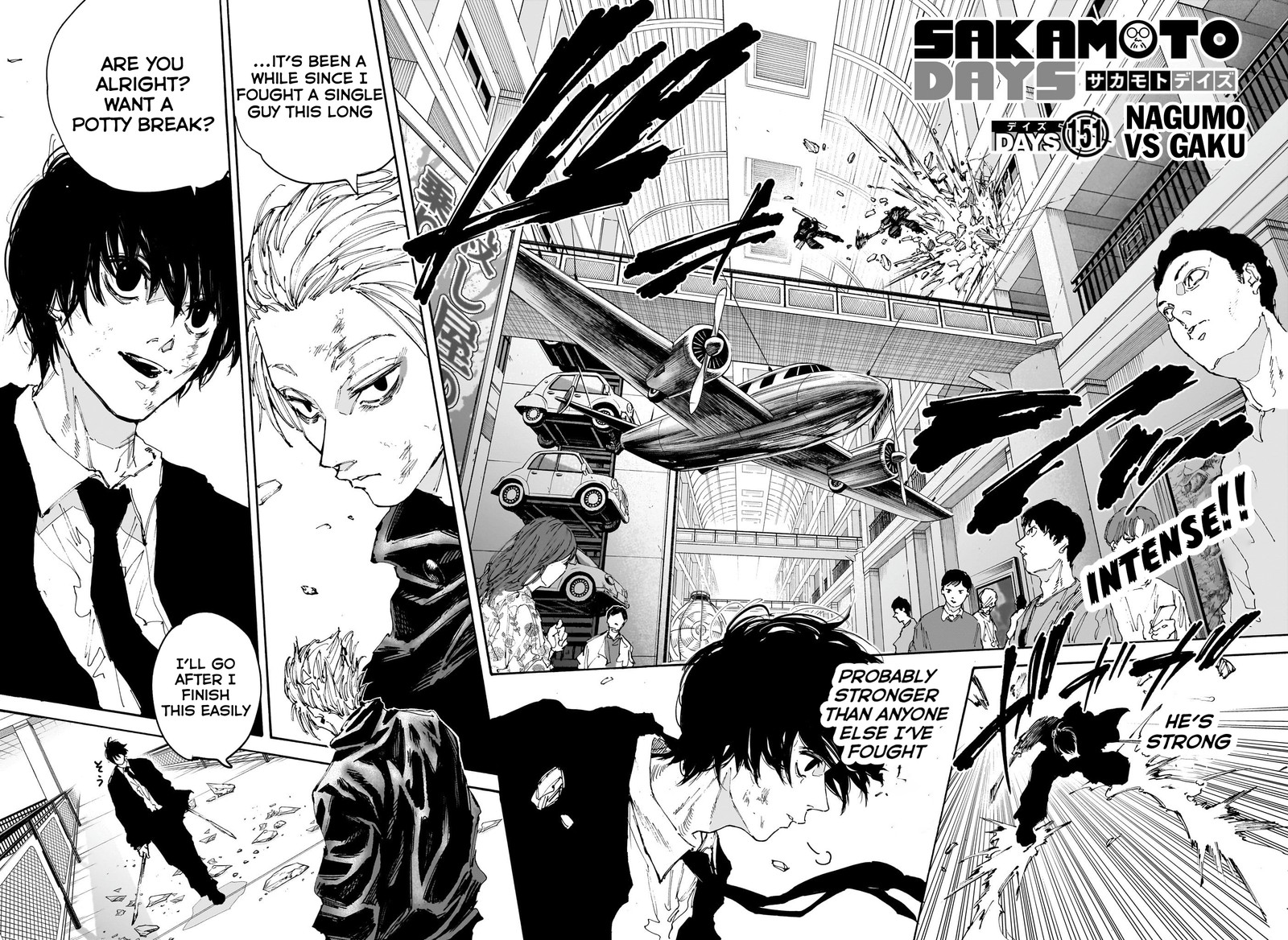 Sakamoto Days Chapter 151 page 2 - Chapter 151: Nagumo vs. Gaku