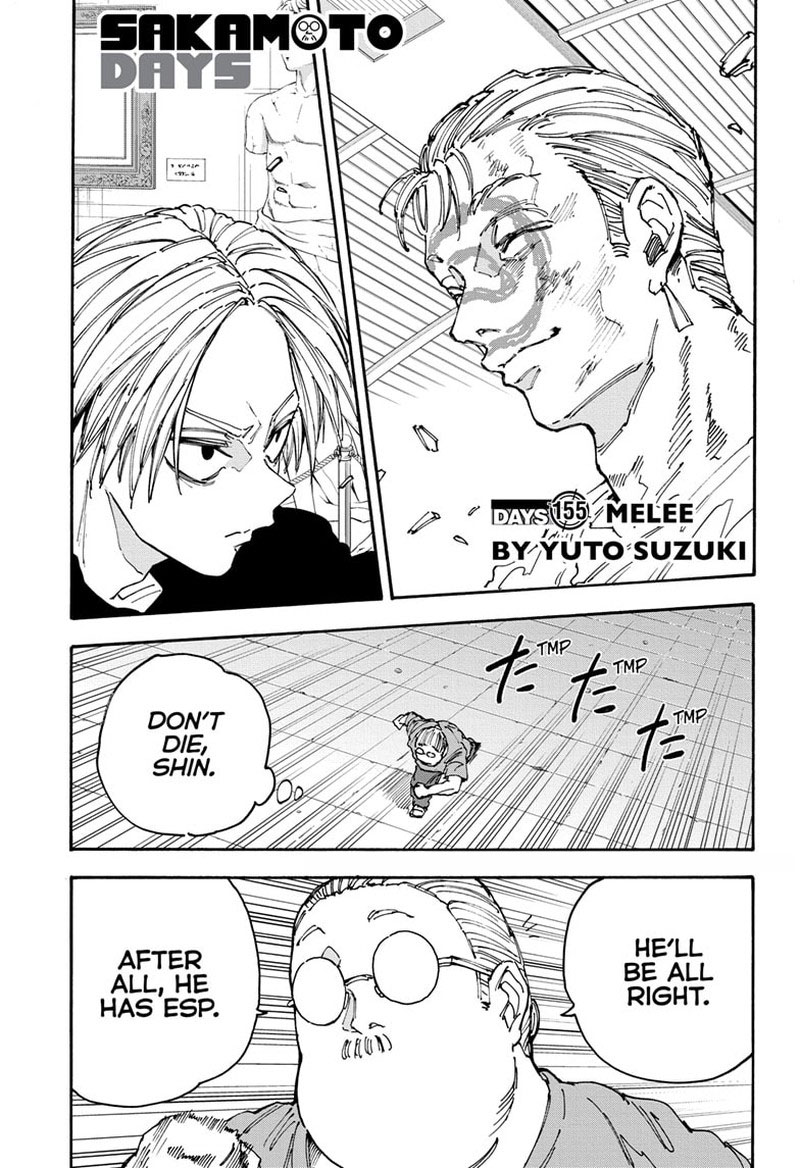 Sakamoto Days Chapter 155 page 1 - Chapter 155: Melee