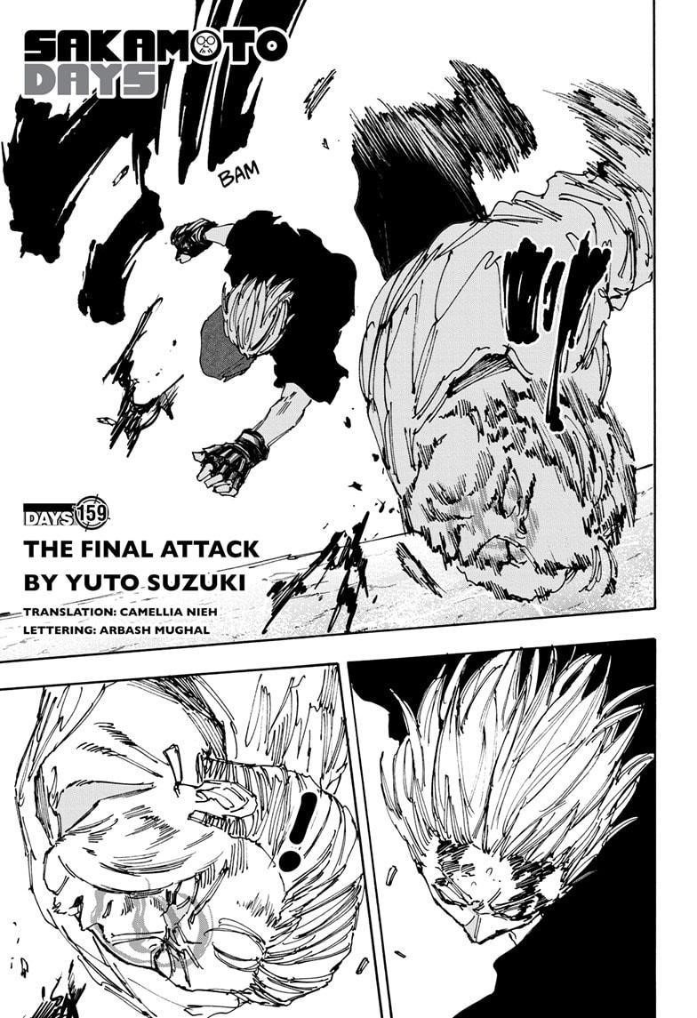 Sakamoto Days Chapter 159 page 1 - Chapter 159: The Final Attack