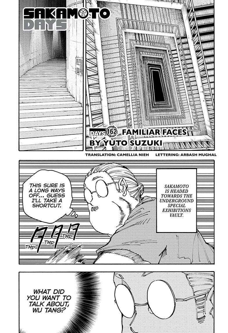 Sakamoto Days Chapter 162 page 1 - Chapter 162: Familiar Faces