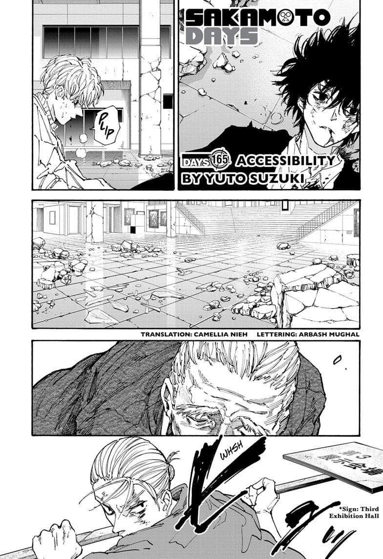 Sakamoto Days Chapter 165 page 1 - Chapter 165: Accessibility