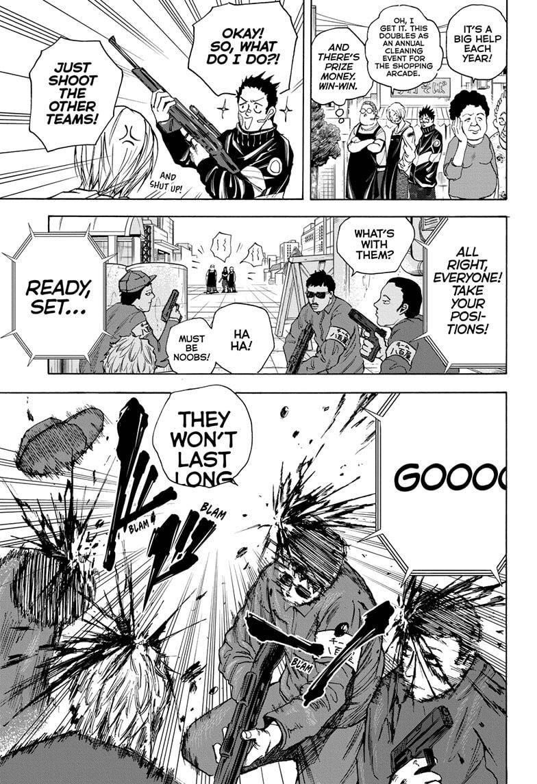 Sakamoto Days Chapter 17 page 11 - Chapter 17: Heisuke Mashimo
