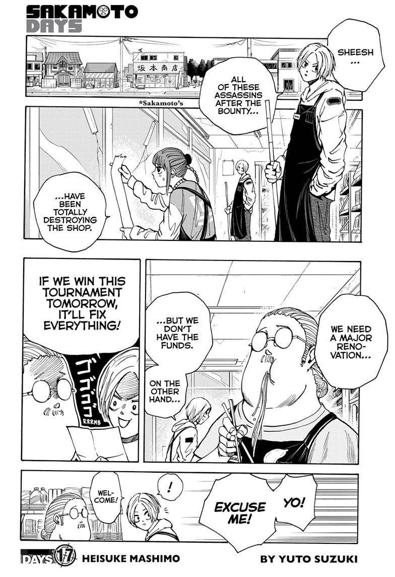 Sakamoto Days Chapter 17 page 2 - Chapter 17: Heisuke Mashimo