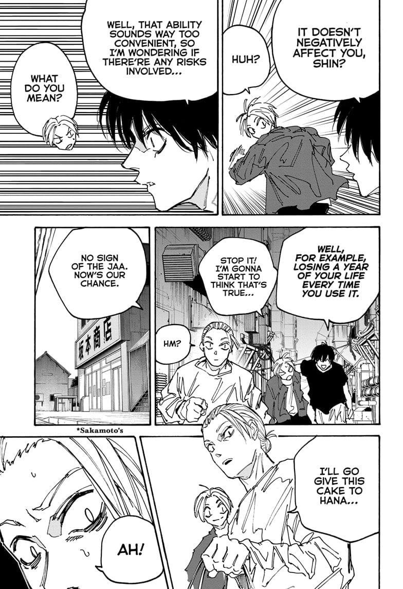 Sakamoto Days Chapter 170 page 17 - Chapter 170: Cake