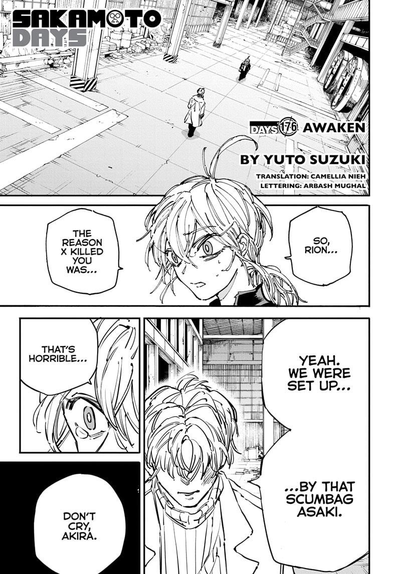 Sakamoto Days Chapter 176 page 1 - Chapter 176: Awaken