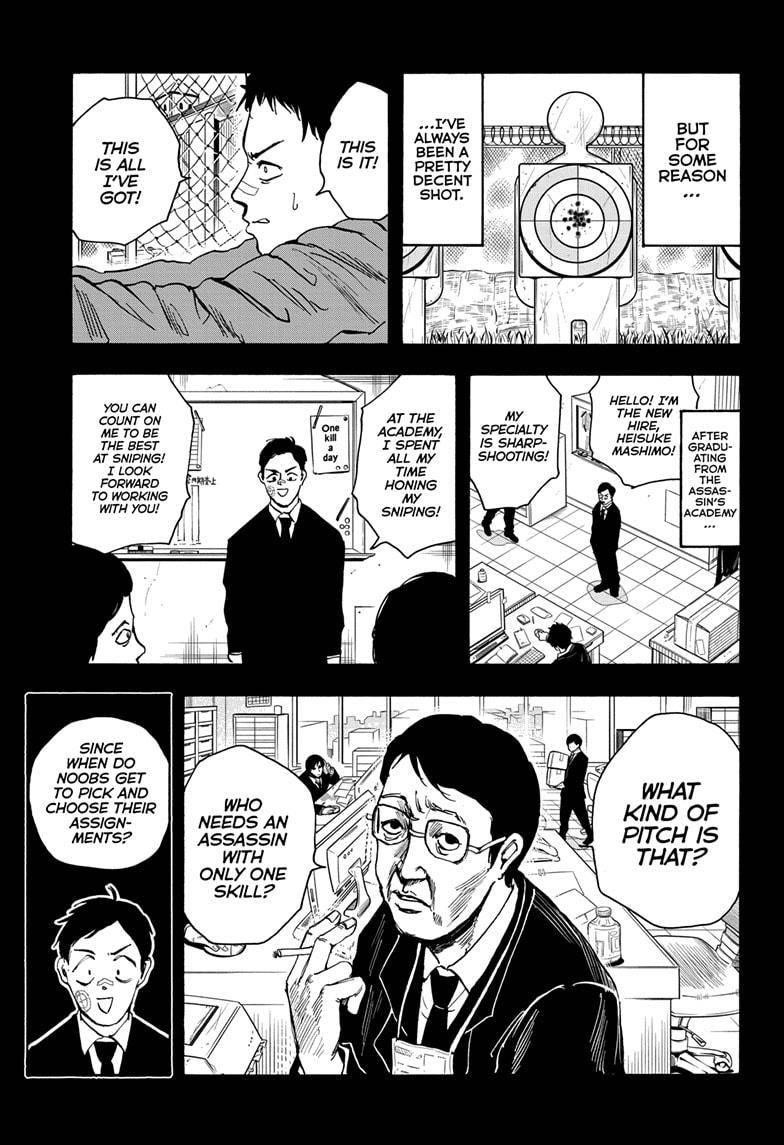 Sakamoto Days Chapter 18 page 13 - Chapter 18: Versus Sniper