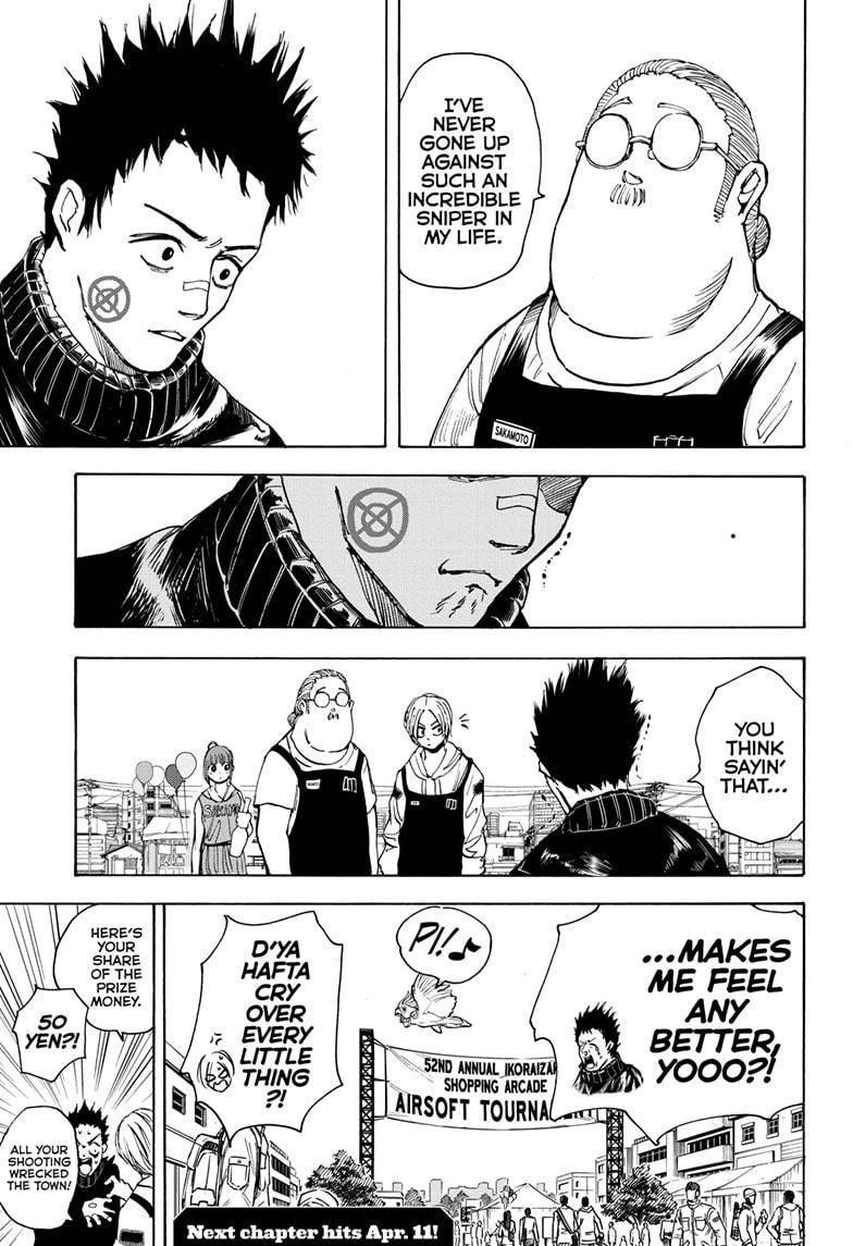 Sakamoto Days Chapter 18 page 20 - Chapter 18: Versus Sniper