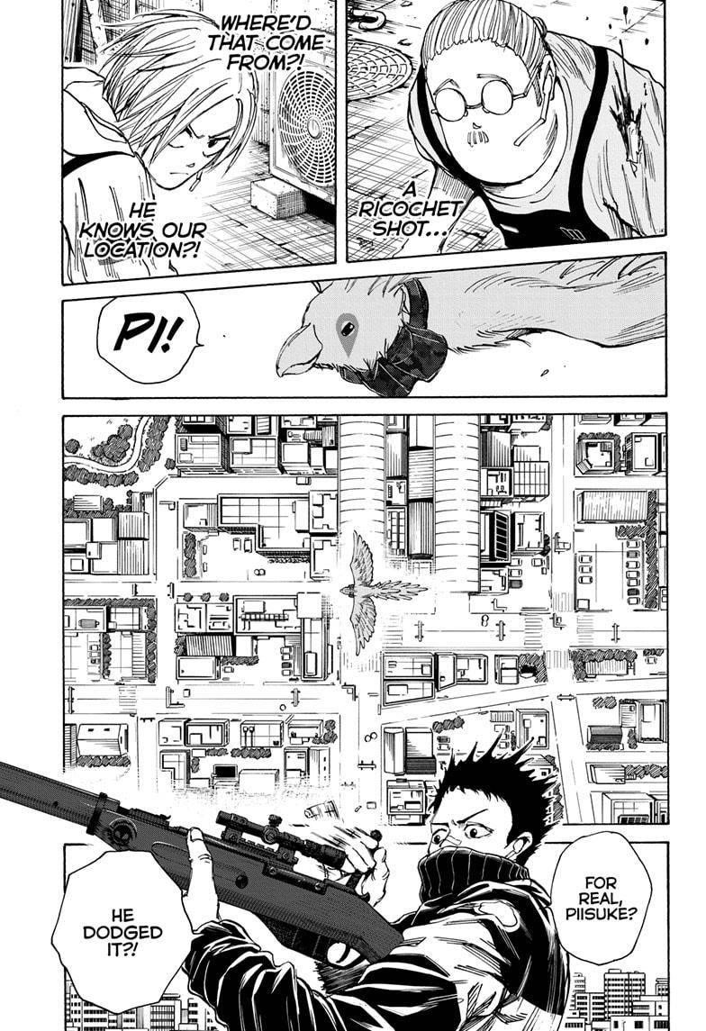 Sakamoto Days Chapter 18 page 9 - Chapter 18: Versus Sniper