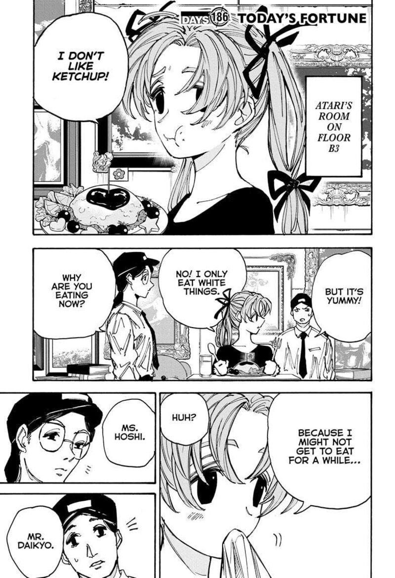 Sakamoto Days Chapter 186 page 4 - Chapter 186: Today's Fortune