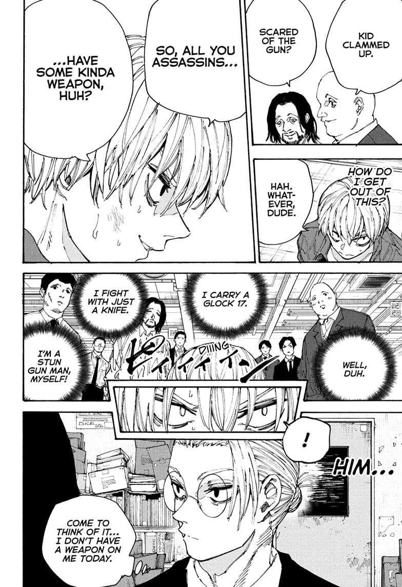 Sakamoto Days Chapter 196 page 6 - Chapter 196: First Encounter