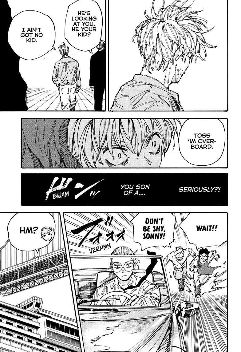 Sakamoto Days Chapter 197 page 13 - Chapter 197: Seat Belt