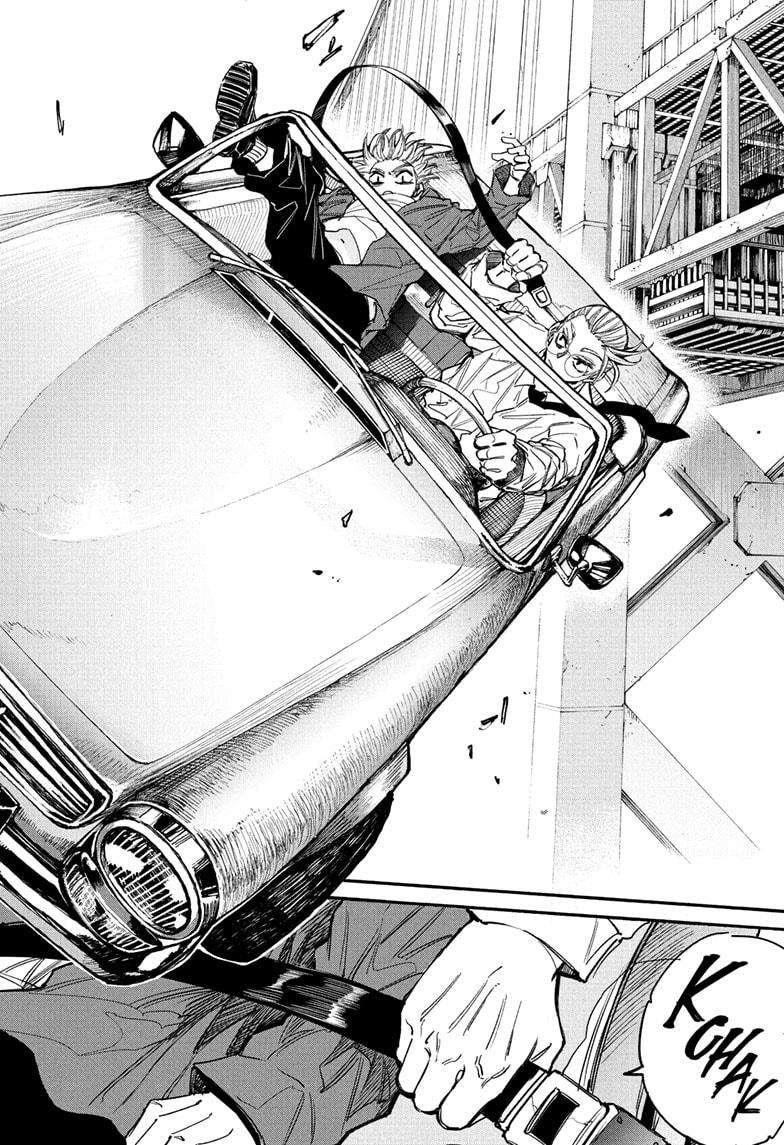 Sakamoto Days Chapter 197 page 16 - Chapter 197: Seat Belt