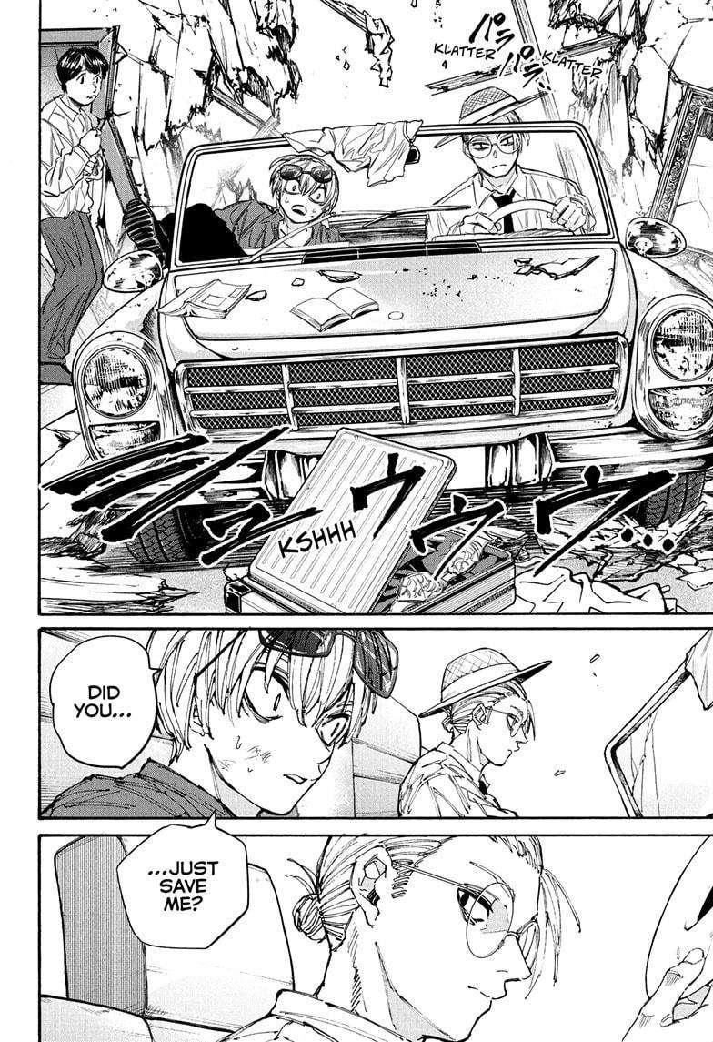 Sakamoto Days Chapter 197 page 18 - Chapter 197: Seat Belt