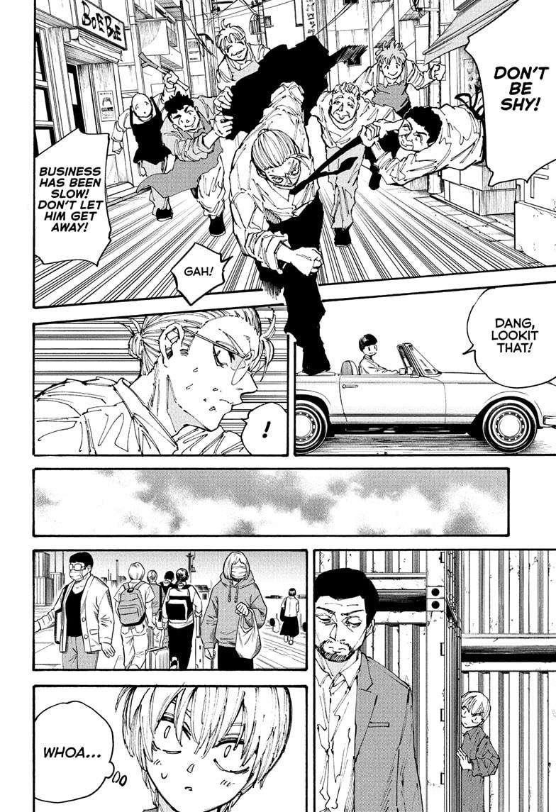 Sakamoto Days Chapter 197 page 8 - Chapter 197: Seat Belt