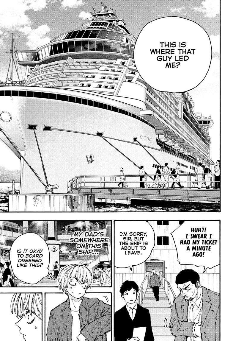 Sakamoto Days Chapter 197 page 9 - Chapter 197: Seat Belt