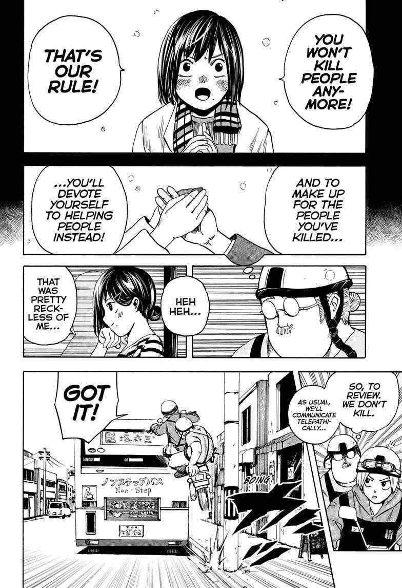 Sakamoto Days Chapter 2 page 14 - Chapter 2: Sakamoto Family Rules