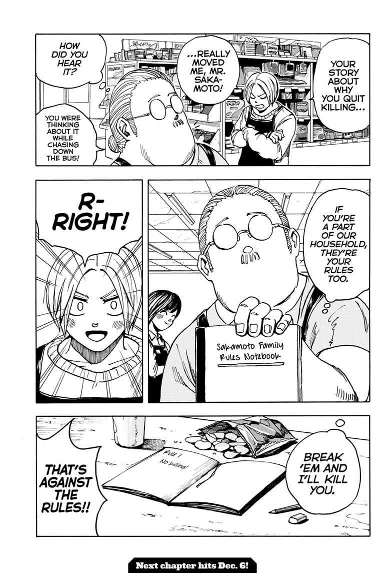 Sakamoto Days Chapter 2 page 24 - Chapter 2: Sakamoto Family Rules