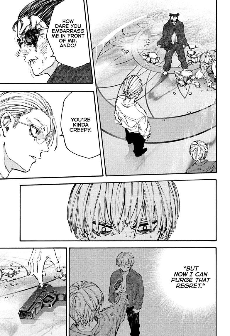 Sakamoto Days Chapter 201 page 1 - Chapter 201: What Took You?